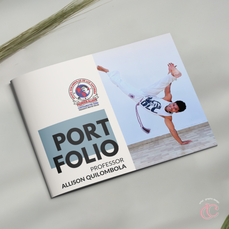 portfolio de apresentação capoeira